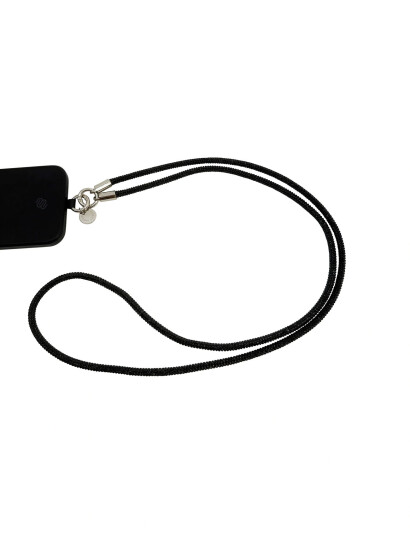 Pipol"s Bazaar Gala Sparkle Phone Strap 130 Black - Black - ONE SIZE