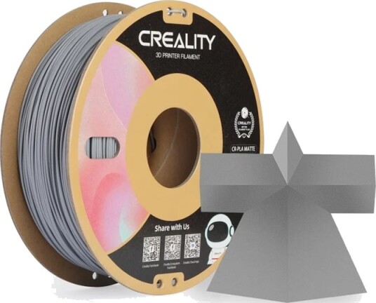 Creality3d Matt 1-Rull Grå 1 Kg Cr-Pla Filament (3D)