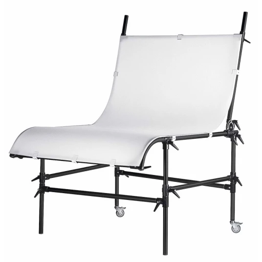 Manfrotto Still Life Table Black 220B Opptaksbord 2x1,25m NB 2 kolli