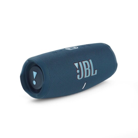 JBL Charge 5 Bærbar Bluetooth-høyttaler med 40W Effekt og Vannavstøtende Design - Blå JBL Charge 5 Bærbar Bluetooth-høyttaler med 40W Effekt og Vannavstøtende Design - Blå