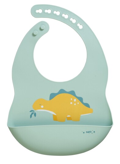 SARO Baby Party Bib Hunter Mint