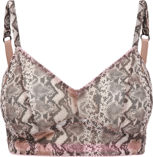 Understatement Underwear Mesh Balconette Beige XS