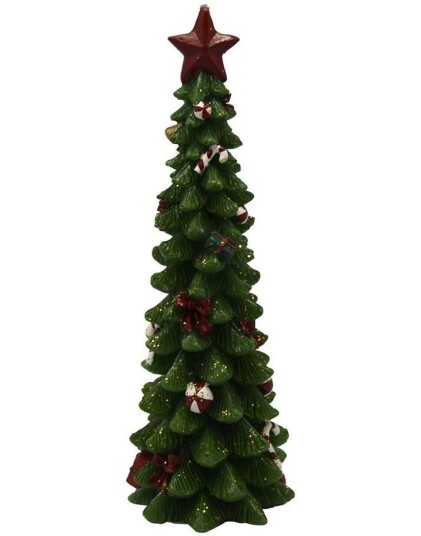 Juletre Stearinlys 19 cm