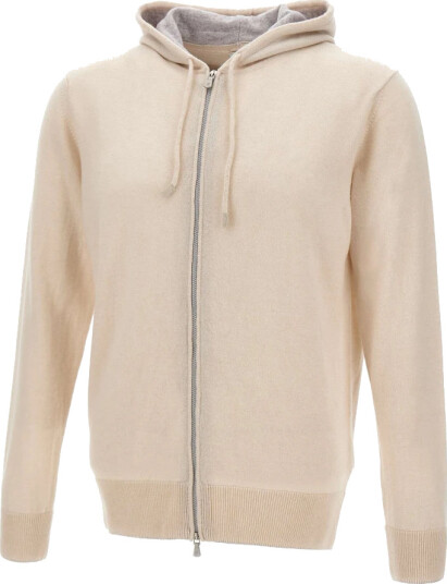 Eleventy Herre Strikkevarer Beige S,