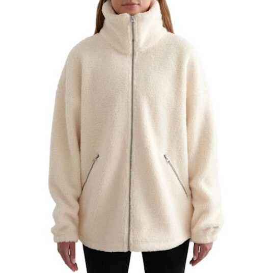 Aim'n Jakke Pile Jacket Hvit Aim'n Jakke Pile Jacket Hvit