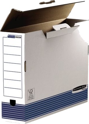 Bankers Box System Boksfil Bokryggbredde: 100 Mm For A3 297 X 420 Mm Blå Bankers Box System Boksfil Bokryggbredde: 100 Mm For A3 297 X 420 Mm Blå