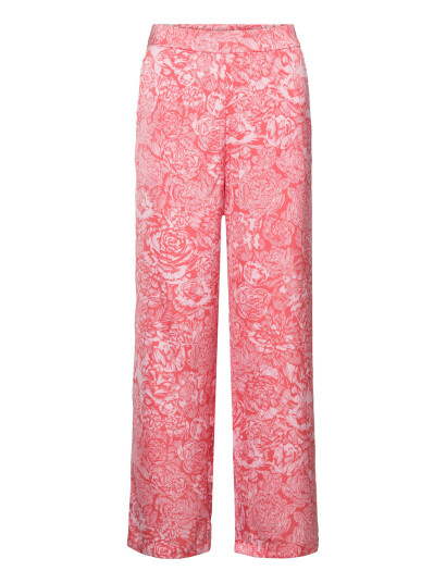 MSCH Copenhagen Mschmaricel Myrina Pants Aop - Red - XS
