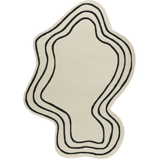 Decotique Curve Ullteppe 300x400 cm Off white