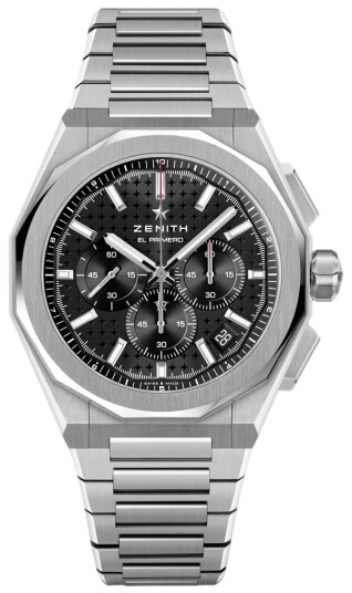 Zenith Herreklokke 03.9500.3600 21.I001 Defy Skyline Sort/Stål Ø42