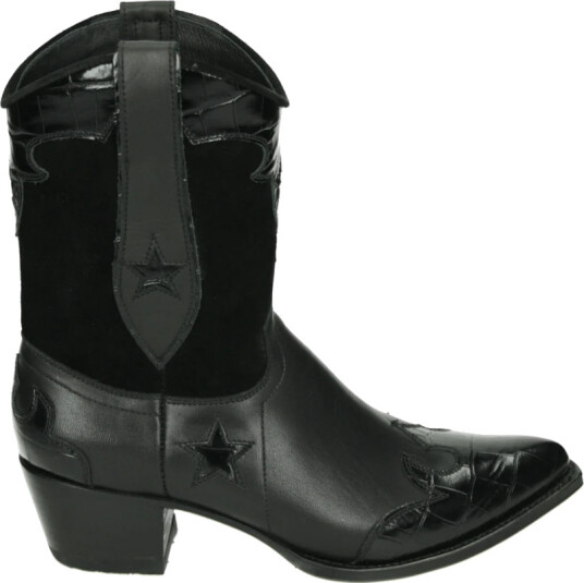 Sendra Dame Sko Svart 38 EU,