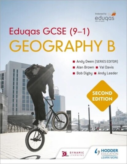 Eduqas Gcse (9-1) Geography B Second Edition Av Andy Owen, Alan Brown, Val Davis, Bob Digby, Andy Leeder