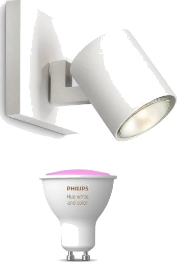 Philips Runner 1 spot med Hue White Color Ambiance pære