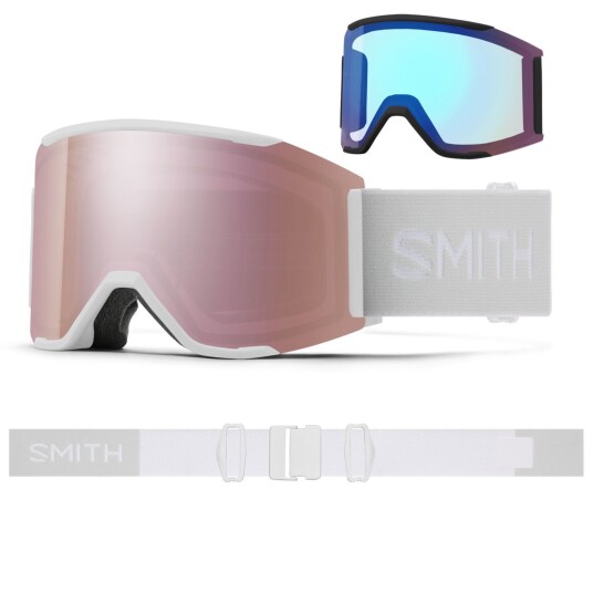 Smith Squad MAG Skibriller White Vapor Onesize