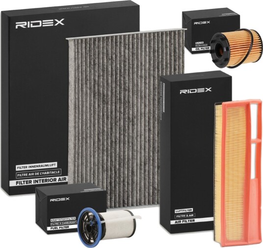 Filtersett RIDEX 4055F27178