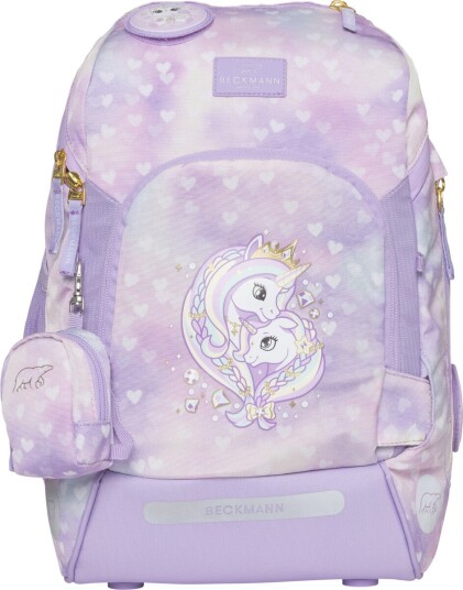 Skolesekk 1.kl Unicorn Princess Purple Active Air FLX