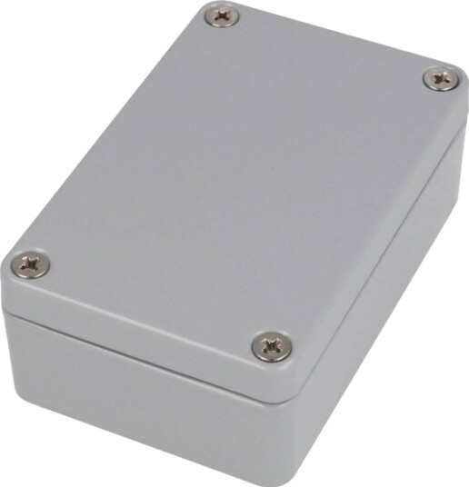 Hammond Electronics 1590Z180 180 × 180 × 101 mm Aluminium Natur Kabinett
