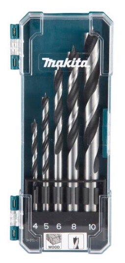 Makita Borsett 5 Deler for Trebor - 4-10mm Spader