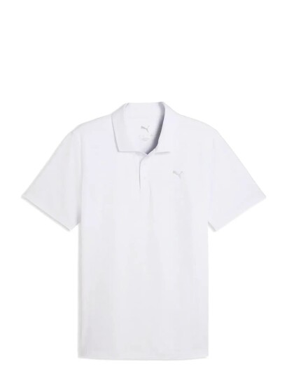 PUMA Golf Mattr Deco Jacquard Polo Lc White M