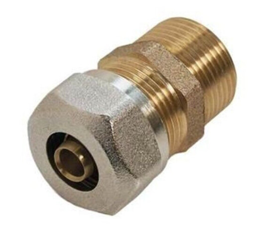 Roth connector 15 mm x 3/4" male red