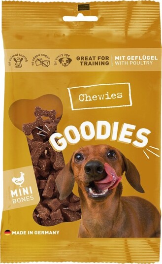 Chewies Goodies Mini Fjærkre 3 X 125 G