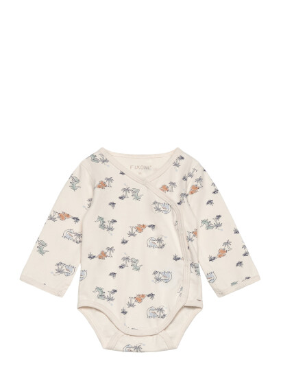 Fixoni Wrap Body Ls Aop Beige 56