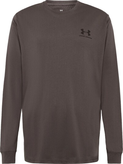 Under Armour Ua Sportstyle Left Chest Ls   Brown   XXXL