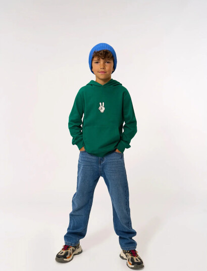 The New Tnpanon Hoodie Green 98/104