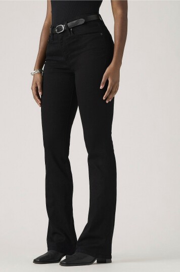 Levi's Jeans 725 High Rise Bootcut Svart
