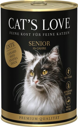 Cat'S Love Våtfôr Senior And 12 X 400 G