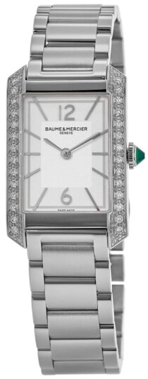 Baume & Mercier Dameklokke M0A10631 Hampton Hvit/Stål