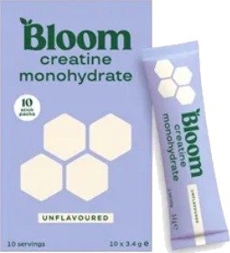 Bloom Creatine Monohydrate Sticks 10x3,4g | Kreatin Porsjonspakker