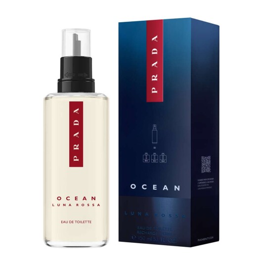 Prada Luna Rossa Ocean 150 ml Eau De Toilette Refill for Menn