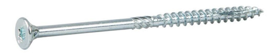 Essve Treskrue Essdrive 6x90mm Inv. Sh 100stk - Blankforsinket Stål
