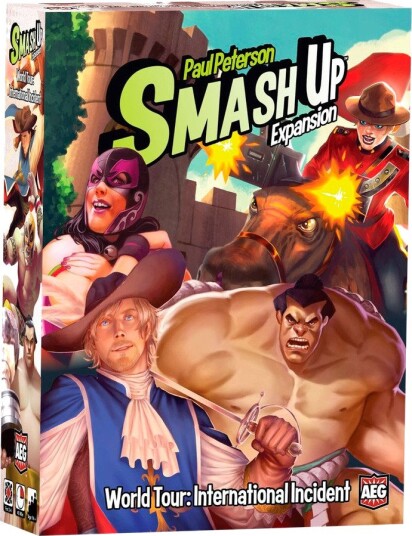 AEG Smash Up Utvidelse World Tour Brettspill AEG Smash Up Utvidelse World Tour Brettspill