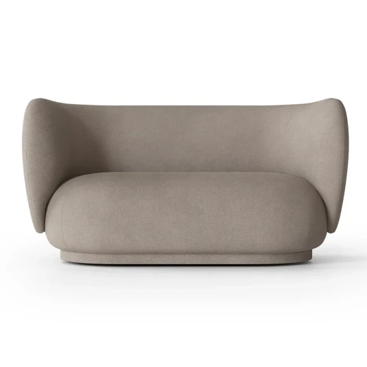Ferm Living Rico 2 seter sofa Brushed   Warm Grey