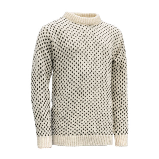 Devold Nordsjø Sweater Crew Neck Offwhite XXL