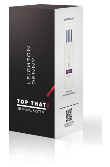 Leighton Denny TOP THAT! Gel overlakk for alle neglelakker + cleanser