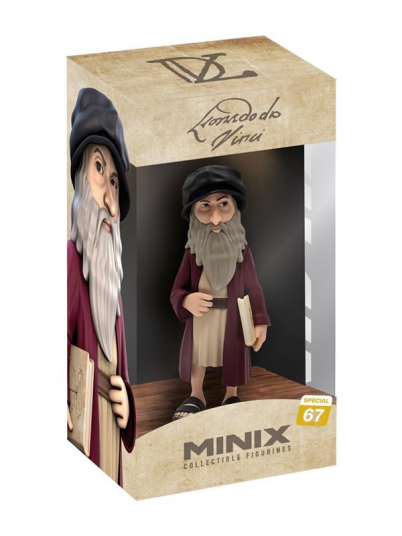 MINIX Leonardo Da Vinci: Leonardo Da Vinci Figure 12 cm