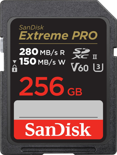 SanDisk SDSDXEP-256G-GN4IN 256GB SDXC Class 10 UHS-II 280MB/s 100MB/s