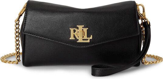 Lauren Ralph Lauren Soft Nappa Trn Wrst Crs Woc Lrg Black ONE SIZE