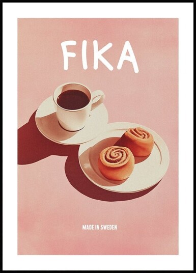 Fika Plakat Plakat / 100x150cm Fika Plakat Plakat / 100x150cm