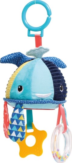 Ludi Activity Hanger - Whale - Blue - ONE SIZE