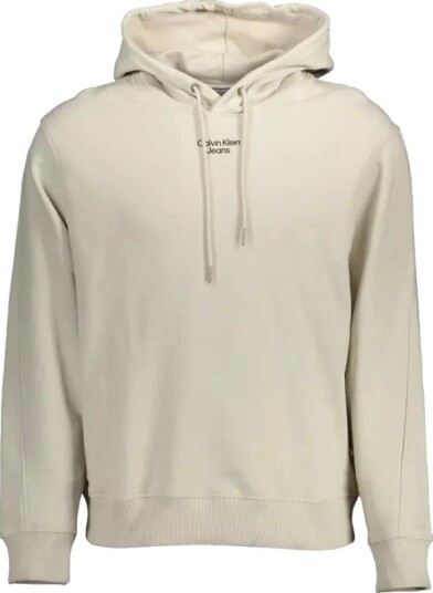 Calvin Klein, Herre, Gensere & Hettegensere, Beige, 2XL,
