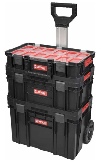 Qbrick System Verktøyvogn System TWO Plus - sett inkludert verktøykasse og organisator 10340023 Qbrick System Verktøyvogn System TWO Plus - sett inkludert verktøykasse og organisator 10340023