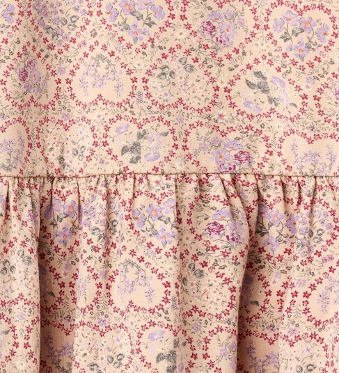 Wheat Jersey Dress S/S Anna Multi/patterned 104