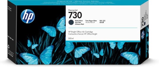 HP 730 300-Ml Matte Black Designjet Ink Cartridge HP 730 300-Ml Matte Black Designjet Ink Cartridge