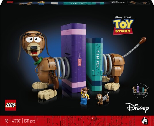 Lego Disney Og Pixar Bokstøtter Av Slinky Dog Fra Toy Story 43301 Lego Disney Og Pixar Bokstøtter Av Slinky Dog Fra Toy Story 43301