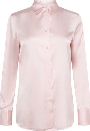 Filippa K Silk Shirt LIGHT PINK 36