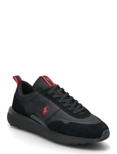 Polo Ralph Lauren Train 89 Suede & Oxford Sneaker Black 39.5 Polo Ralph Lauren Train 89 Suede & Oxford Sneaker Black 39.5