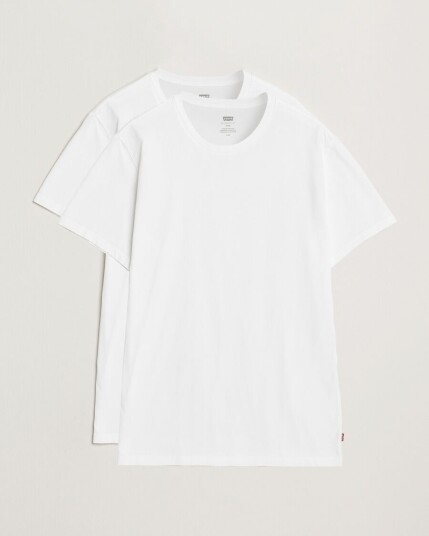 Levi's 2-Pack Crew Neck T-Shirt White